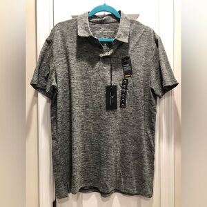 Marc Anthony Men's Grey Heather Performance Polo